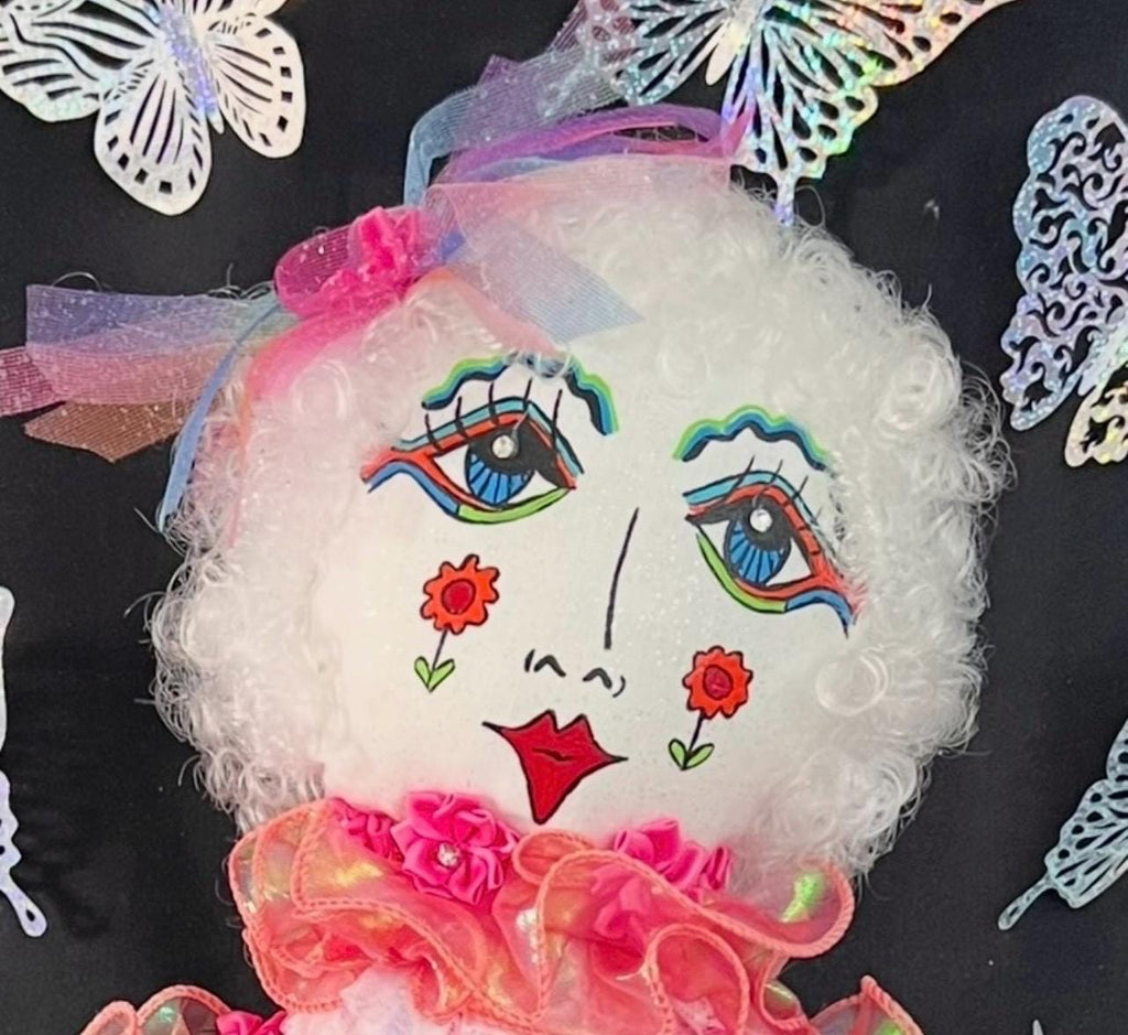 Handmade Collectible Doll -SNICKERBABE- TESS - signed