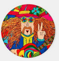 Peace Out! Acrylic Coaster Set