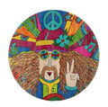Peace Out! Glass Cutting Board