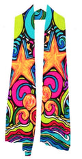Moon Waves Chiffon Scarf
