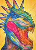 Dino the Dinosaur Fleece Throw Blanket