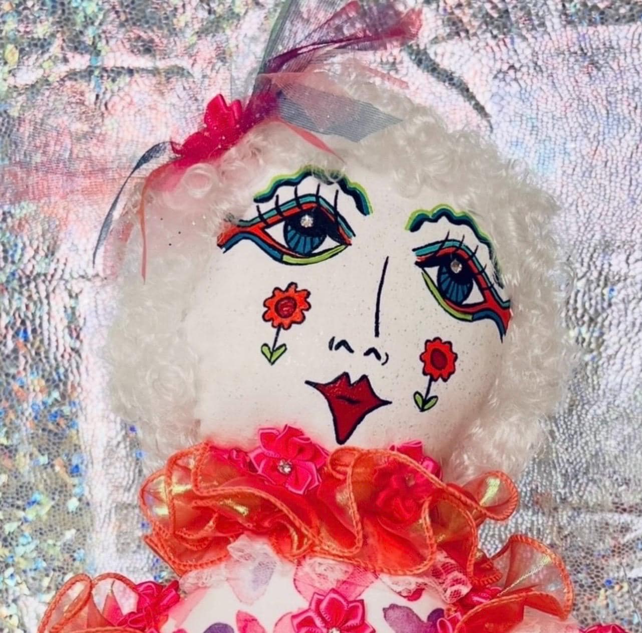 Handmade Collectible Doll -SNICKERBABE- TESS - signed