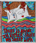 There’s No One I’d Rather Share My Sheet With Woven Throw Blanket