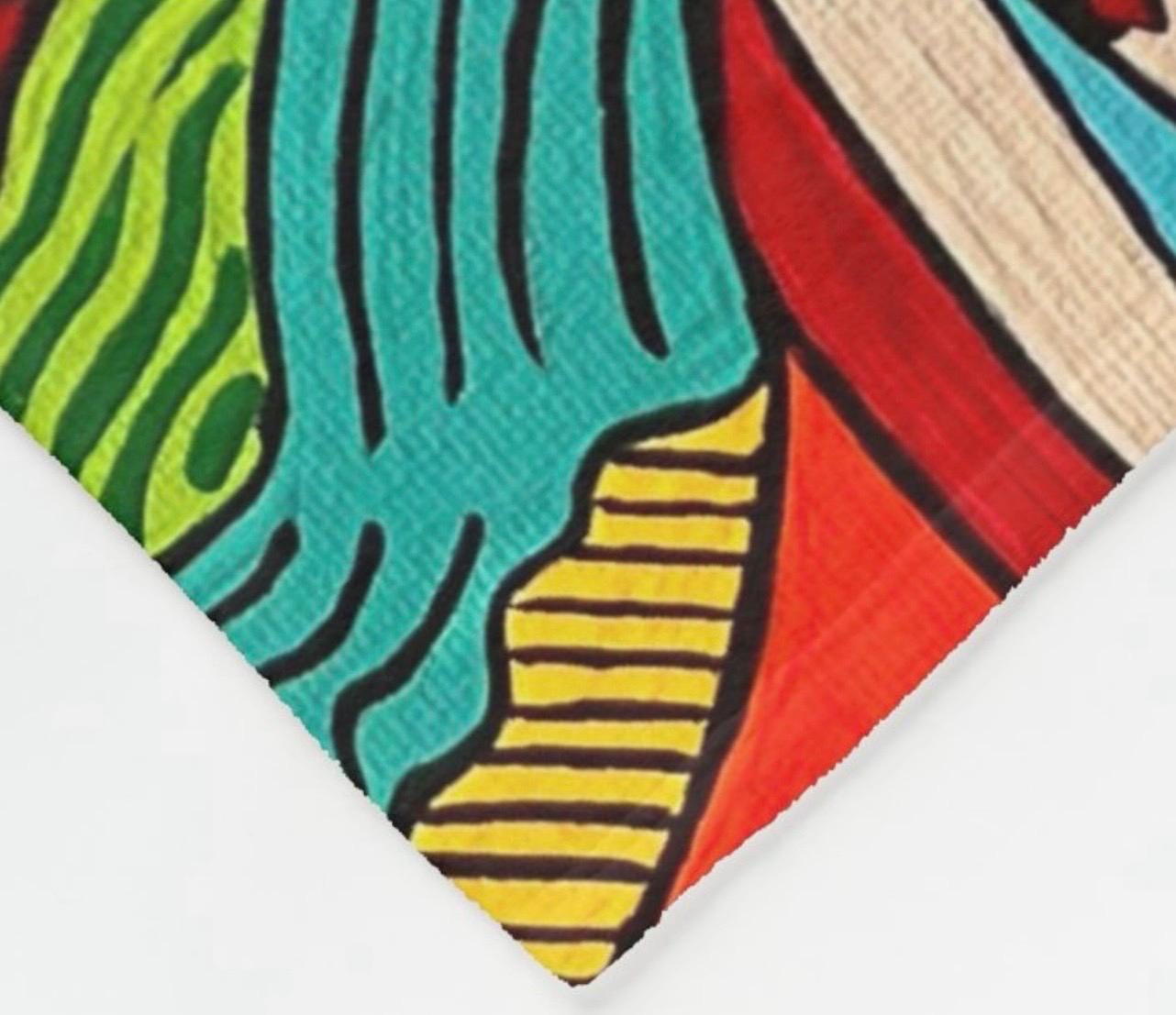 Peace Out! Fleece Blanket/Throw