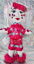 Handmade Collectible Doll - SNICKERBABE -  CHANTAL - signed