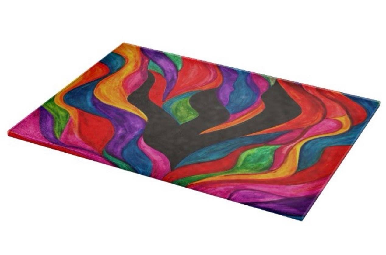 Transformation Glass Cutting Board