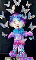 Handmade Collectible Doll - SNICKERBABE -  Cynthia -signed
