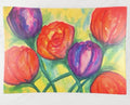 Brilliant Blooms Glass Trinket Tray