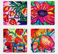 Petal Platform Acrylic Coaster Set