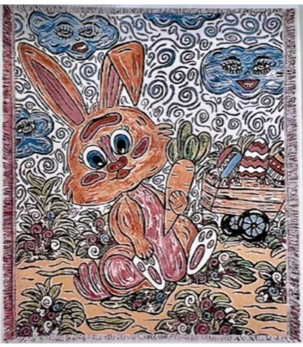 I asked for a KARAT, Not a CARROT! Woven Throw Blanket.