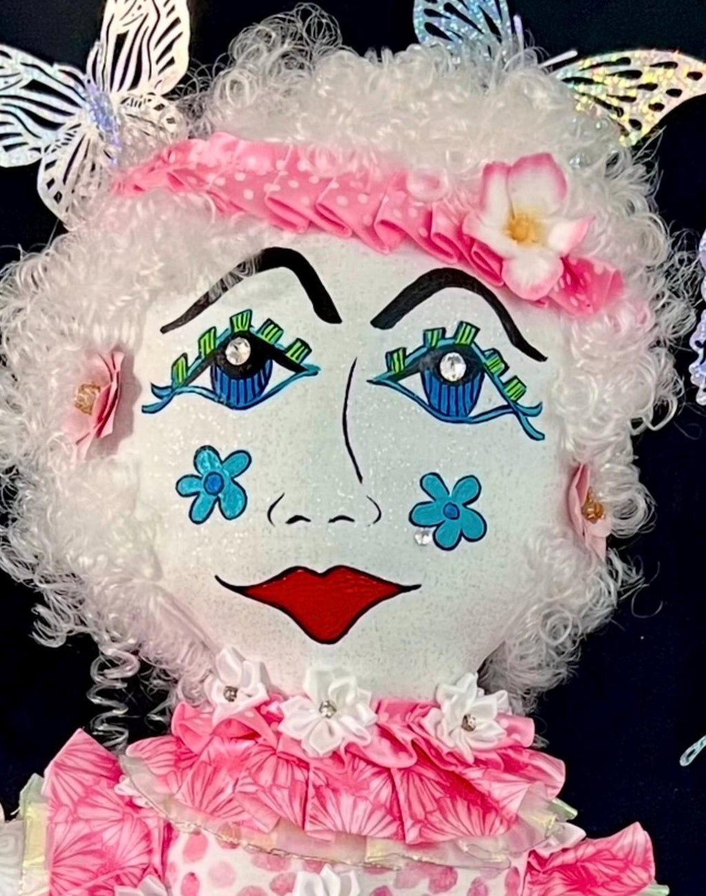 Handmade Collectible Doll- SNICKERBABE - LORRAINE - signed