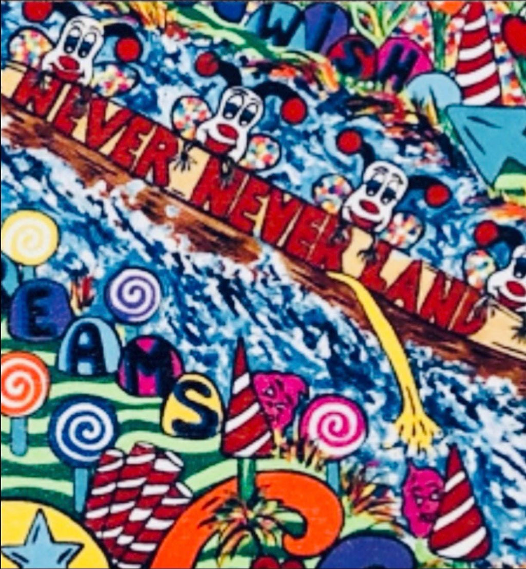 Never Never Land Woven Throw Blanket
