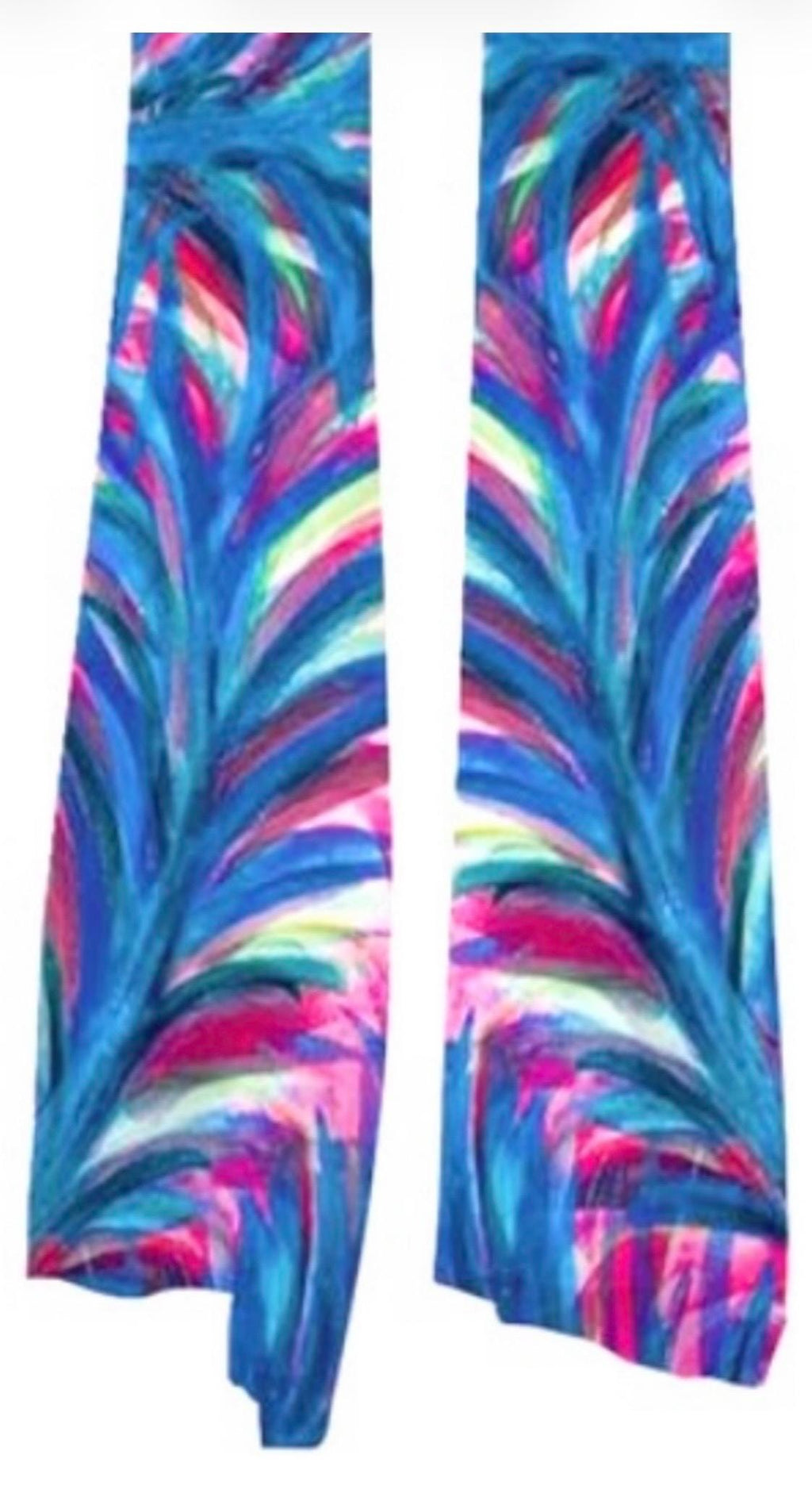 Purely Palms Chiffon Scarf
