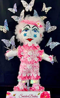 Handmade Collectible Doll- SNICKERBABE - LORRAINE - signed