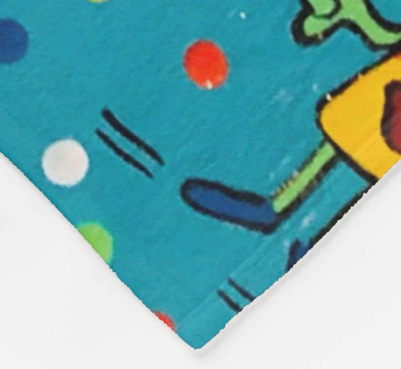 We’re Corny Fleece Throw Blanket