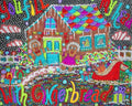 You Fill My Head with Gingerbread Fleece Throw Blanket