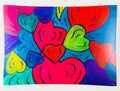 Colliding Hearts Glass Trinket Tray