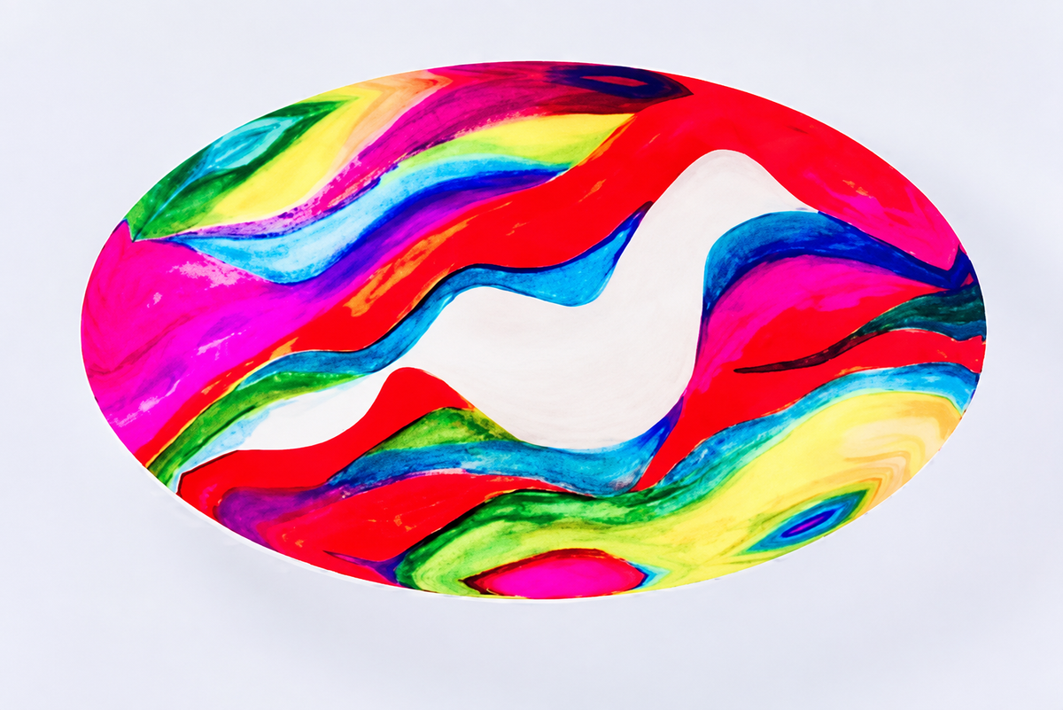 Dove Means Love Glass Paperweight