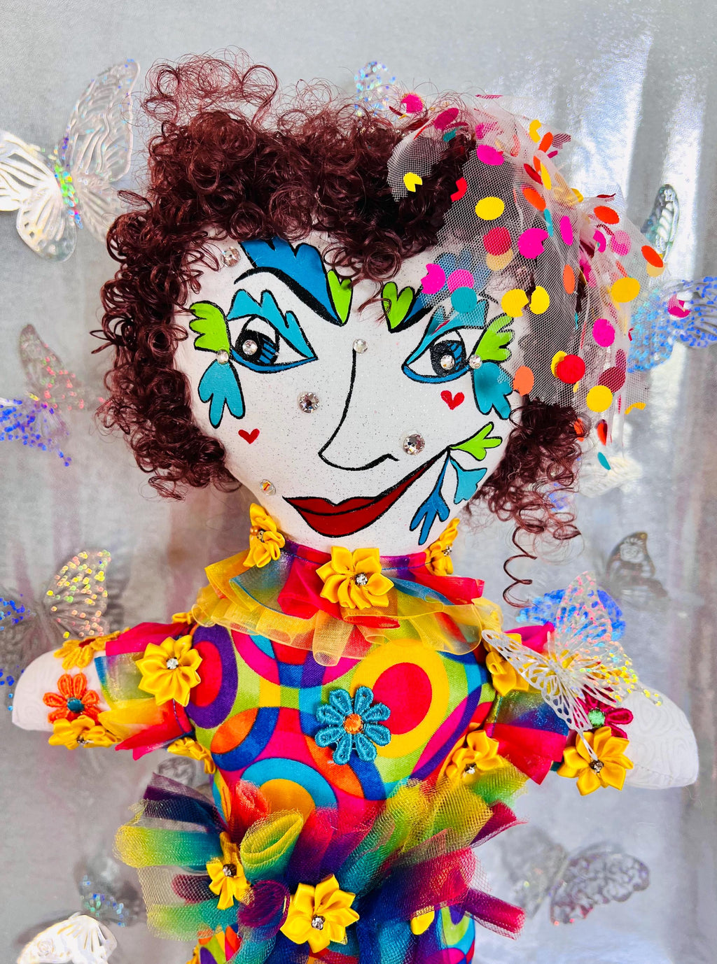 Handmade Collectible Doll - SNICKERBABE- DIOR - signed