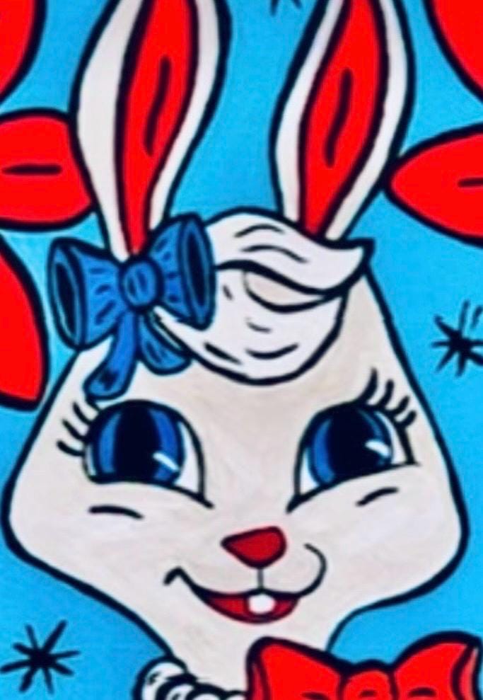 Bunnilicious Fleece Throw Blanket