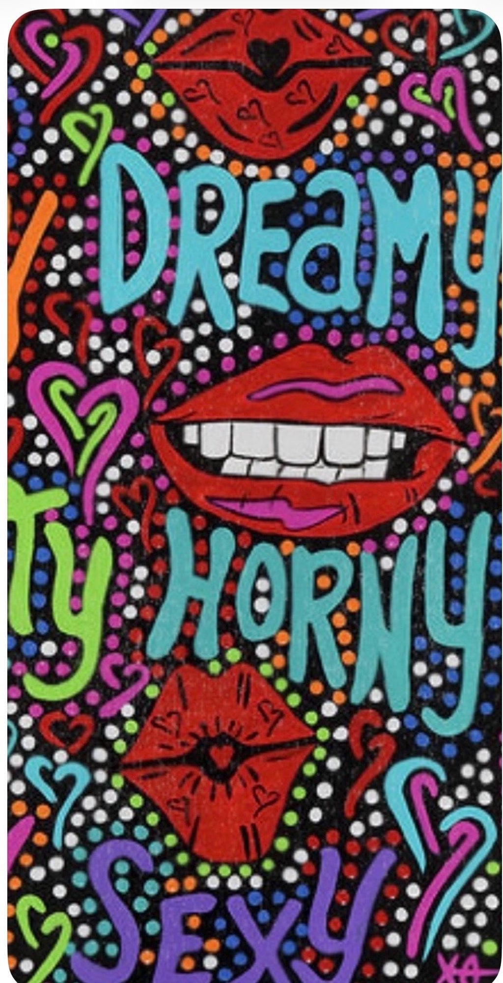 Read My Lips Woven Throw Blanket