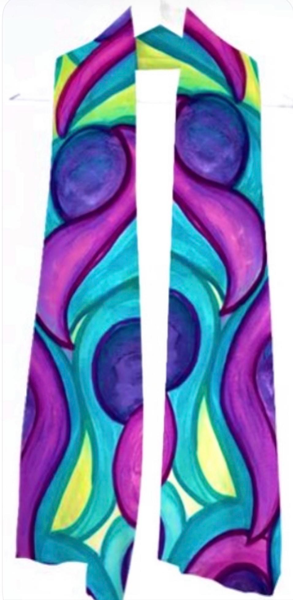 Bazaar Bubbles Chiffon Scarf
