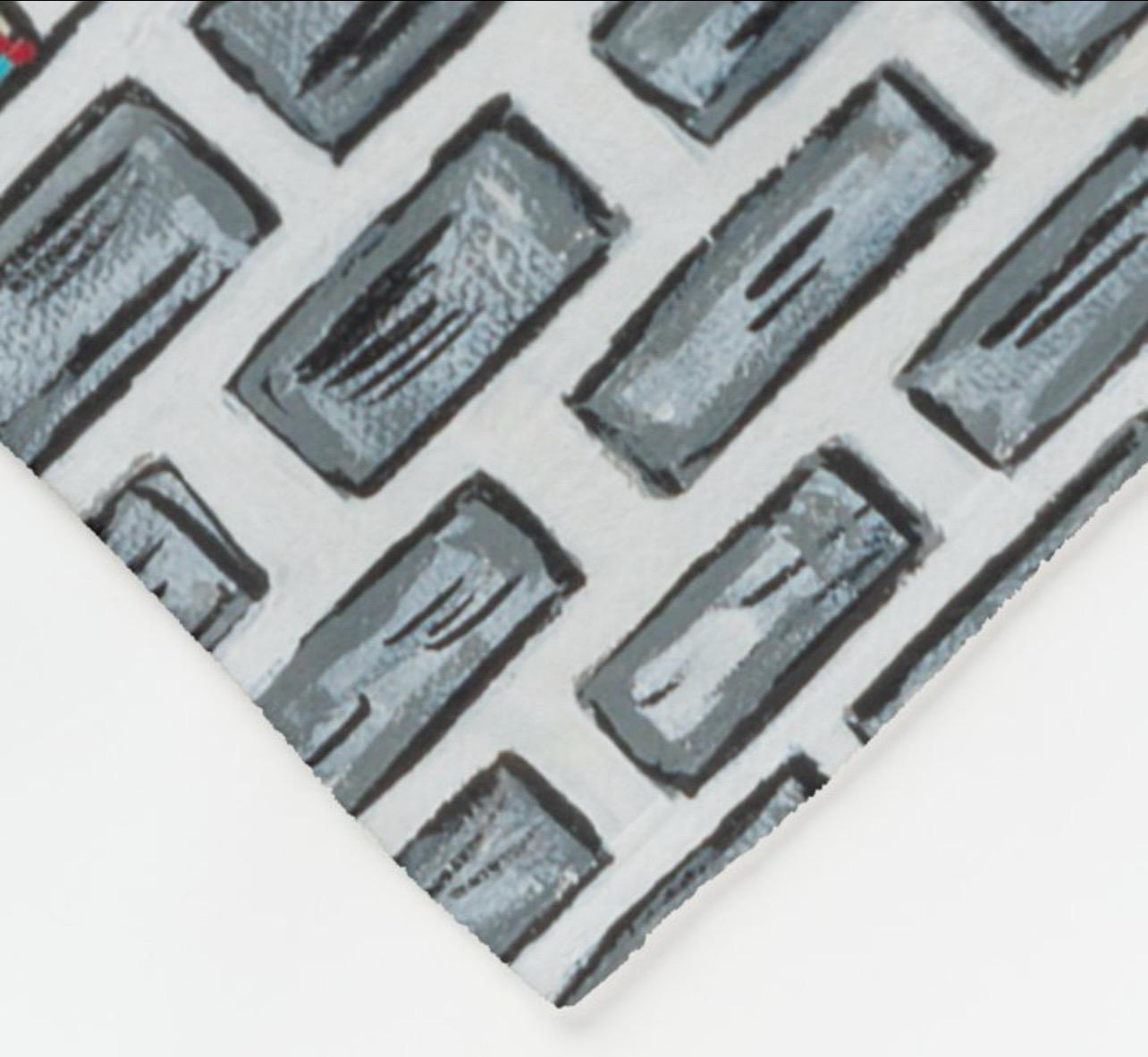 Long and Winding Road Fleece Throw Blanket