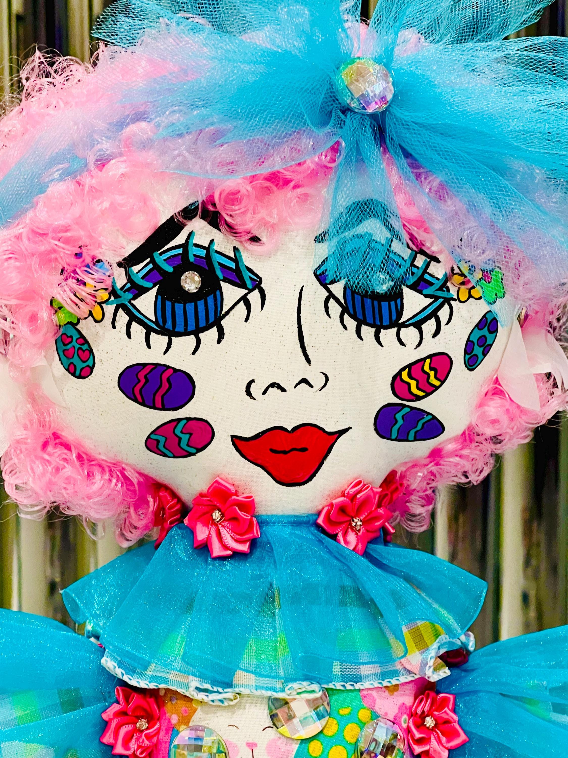 Handmade Collectible Doll - SNICKERBABE -  MEADOW -signed