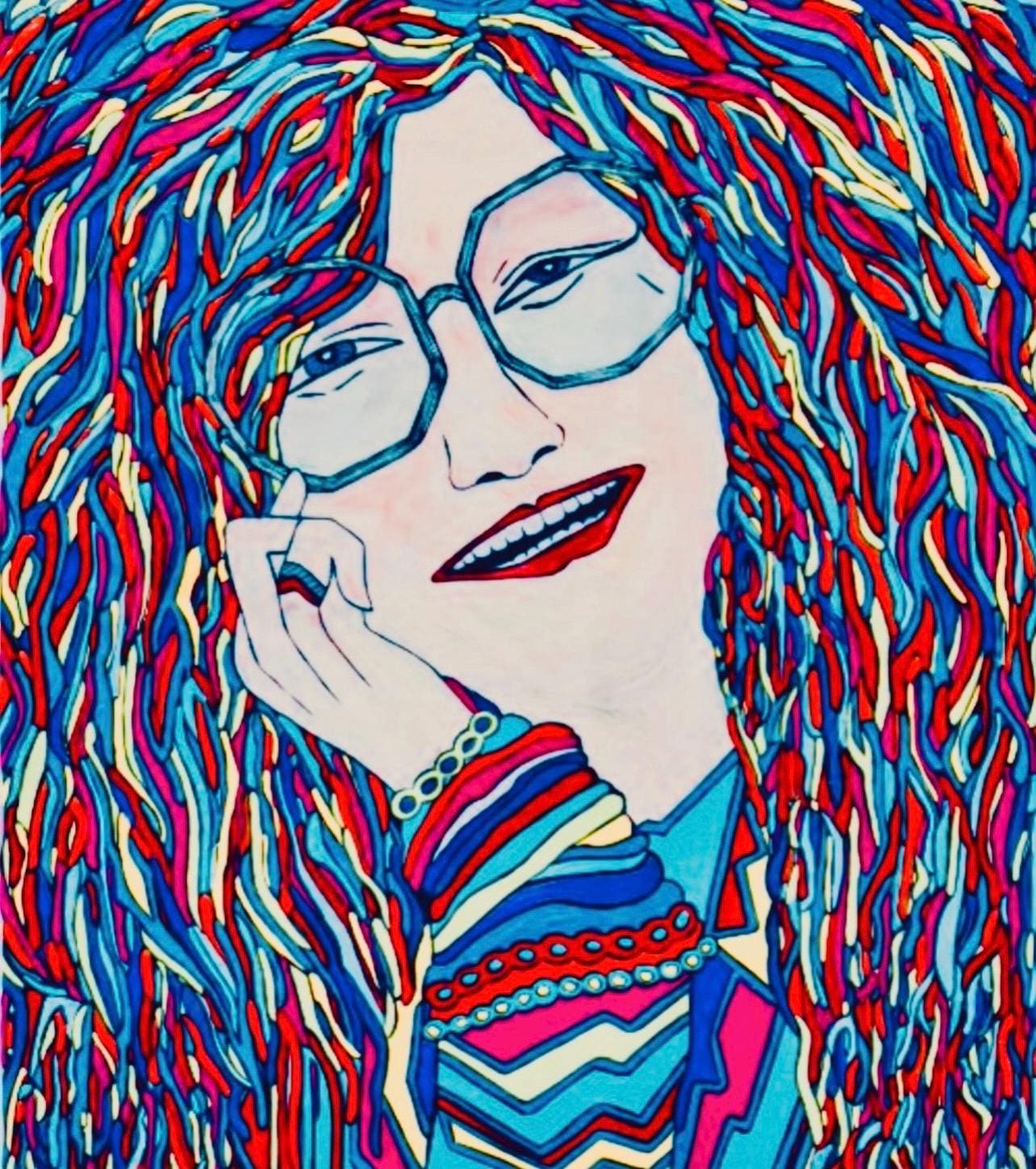 Janis Fleece  Throw Blanket