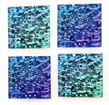 Give Peace a Chance Glass Coasters Set