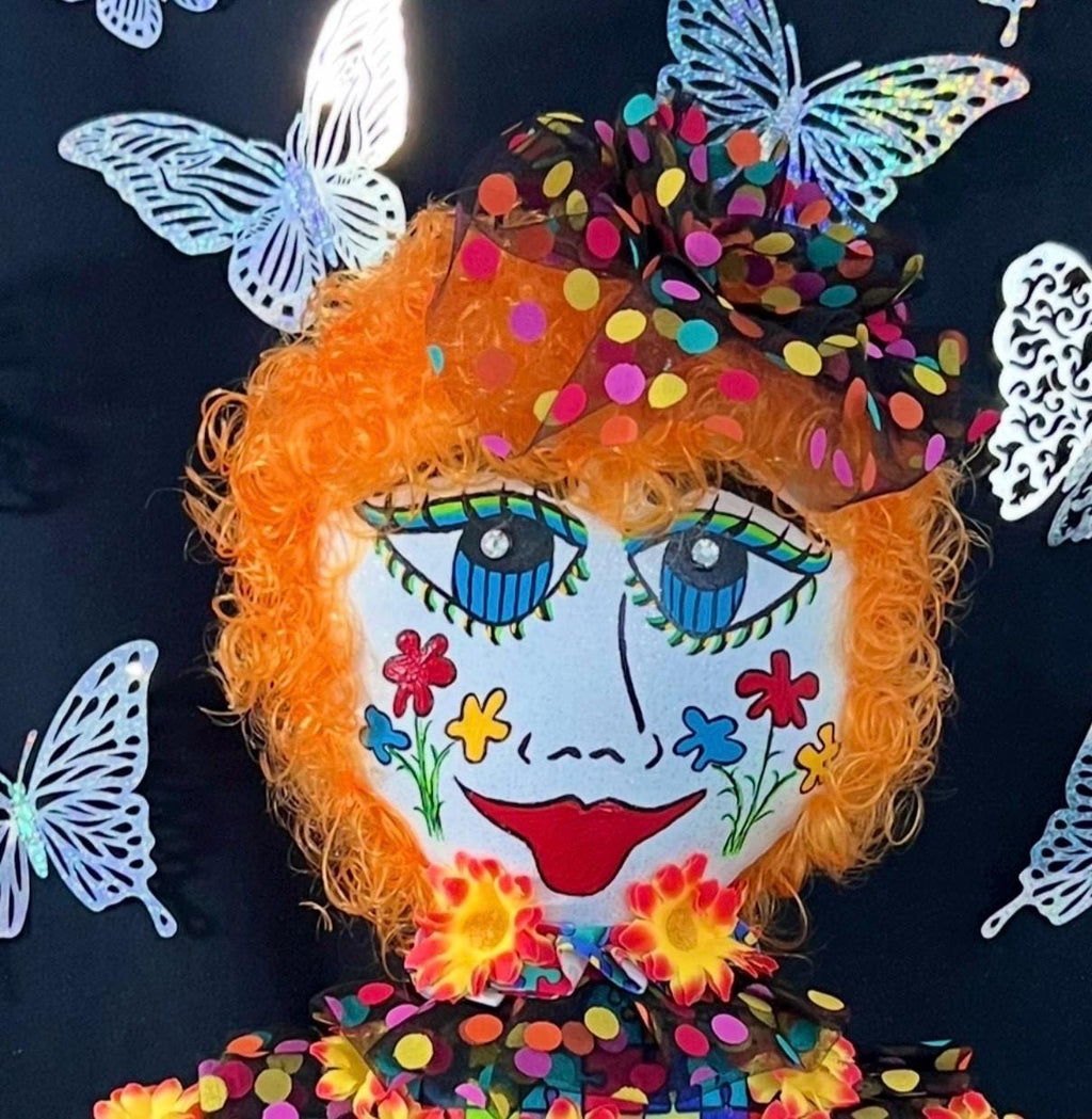 Handmade Collectible Doll - SNICKERBABE -  MIA - signed