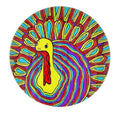 Gertrude Gobble Glass Cutting Board