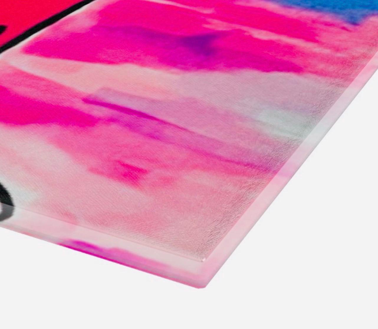 Freidel Dreidel Glass Cutting Board