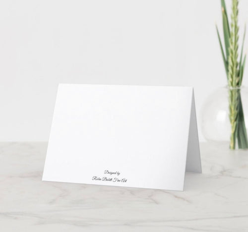 Brilliant Blooms Floral Greeting Card,