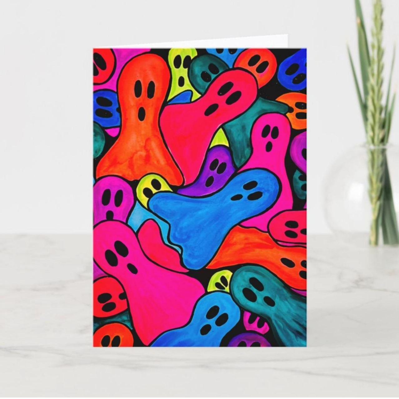 Bootiful Halloween Greeting Card, Funny Halloween Card