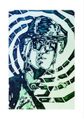 Tom Petty Blue & Emerald Harmony Wall Art