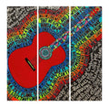 Strummin Triptych Acrylic Wall Art
