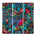 Straight from the Heart Triptych Acrylic Wall Art
