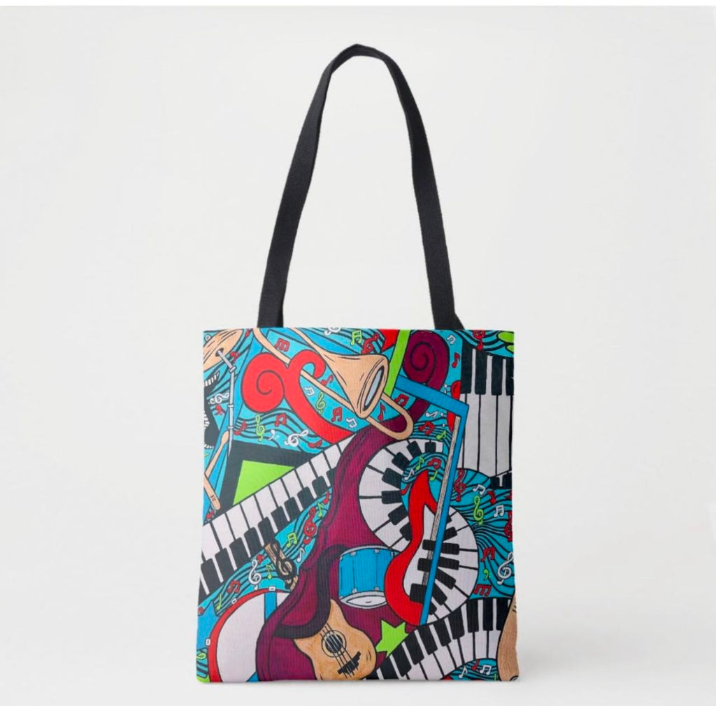 Music Montage Totes Bag