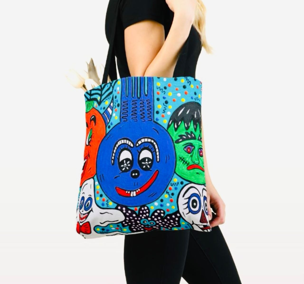 Bootiful Halloween Art Tote Bag