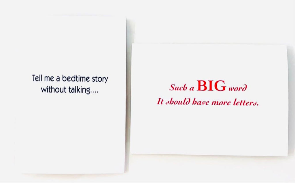 Shhhhhhh & Love Greeting Card Set (2 Pack)