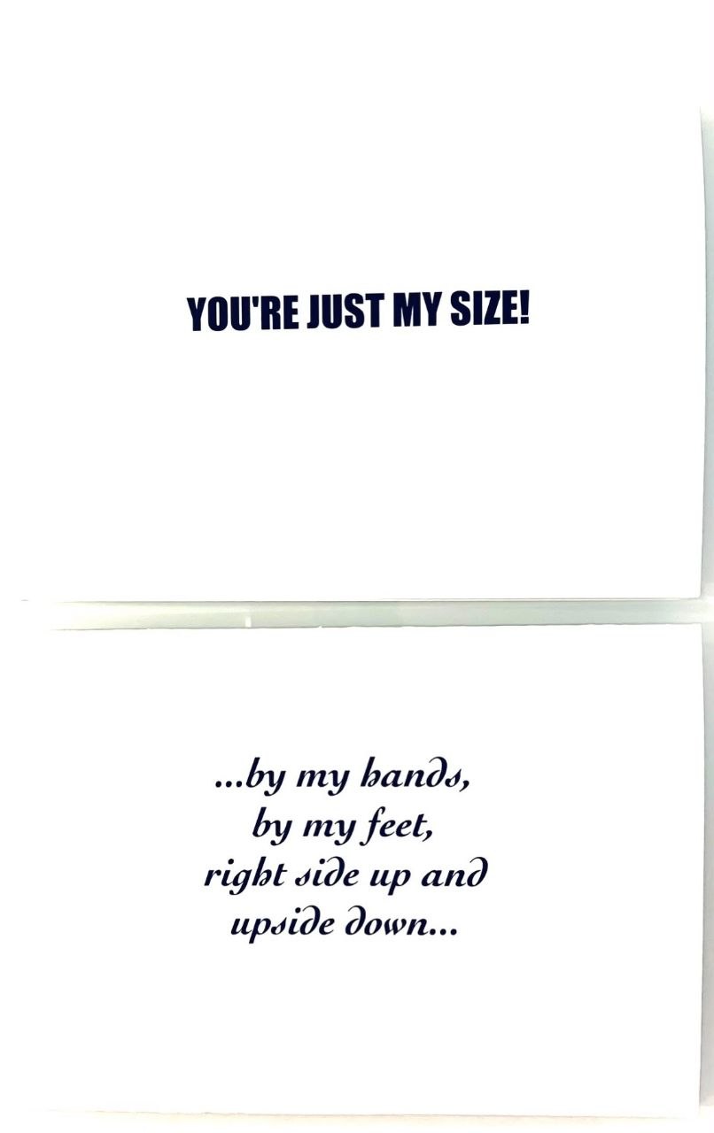 Greeting Card Set (2 Pack) | You're Like a Song in My Heart & Love Hanging With You