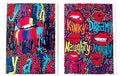 Greeting Card Set My Mouth Is My Palette & Read My Lips | Robin Babitt Fine Art