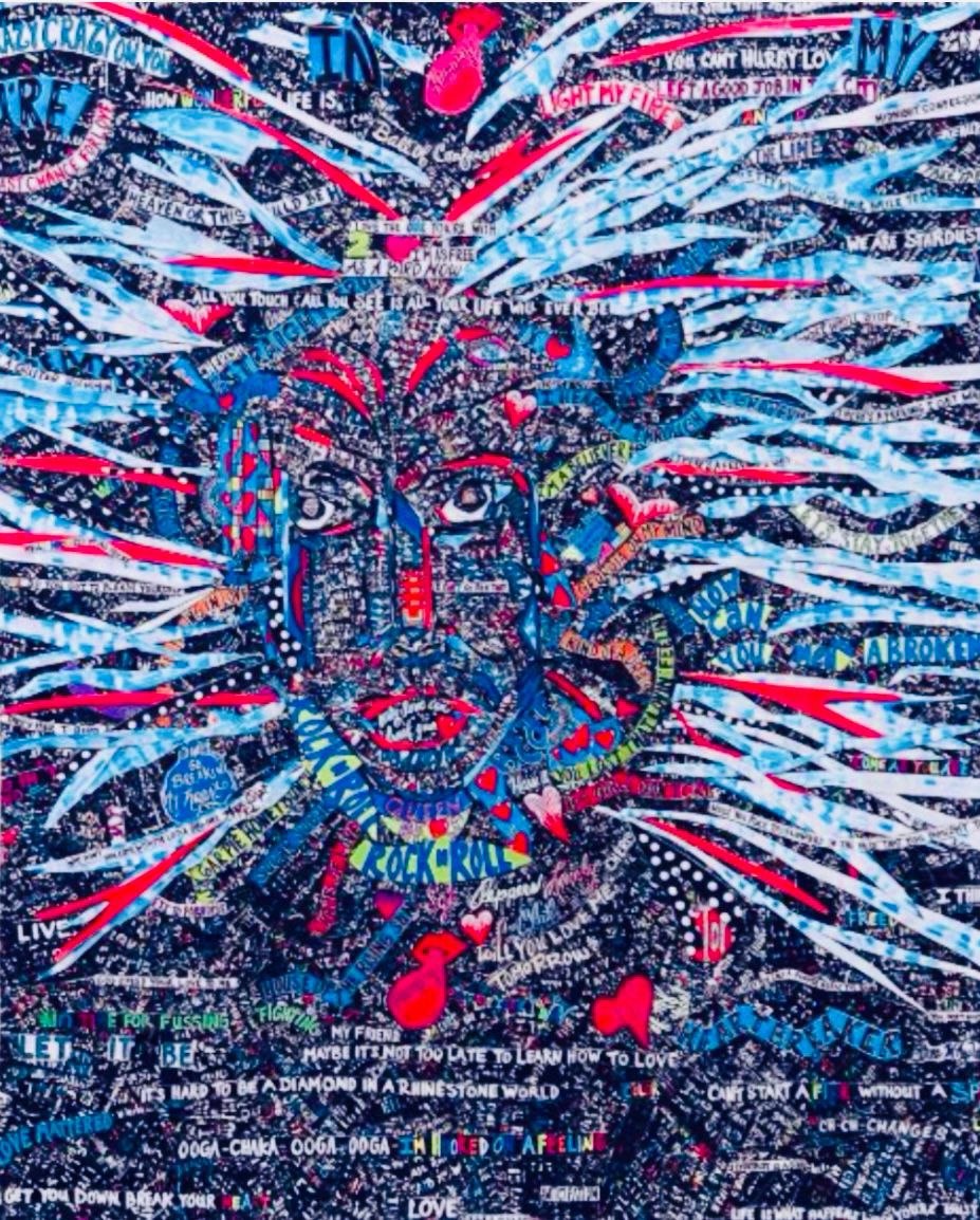 Musician Hallucination Fleece Throw Blanket