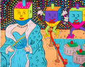 Shayna Hanukkah Art Print
