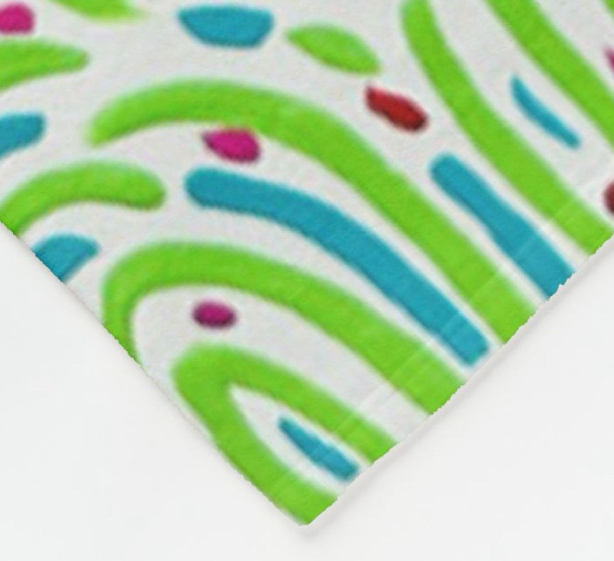 Peddling Love Fleece Throw Blanket