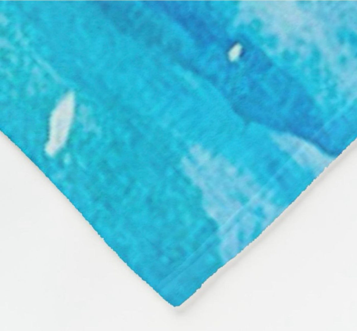 Sleigh Doe Fleece Throw Blanket