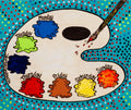 Colors in a Week Fleece Throw Blanket