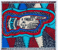 Life is Very Short Woven Throw Blanket