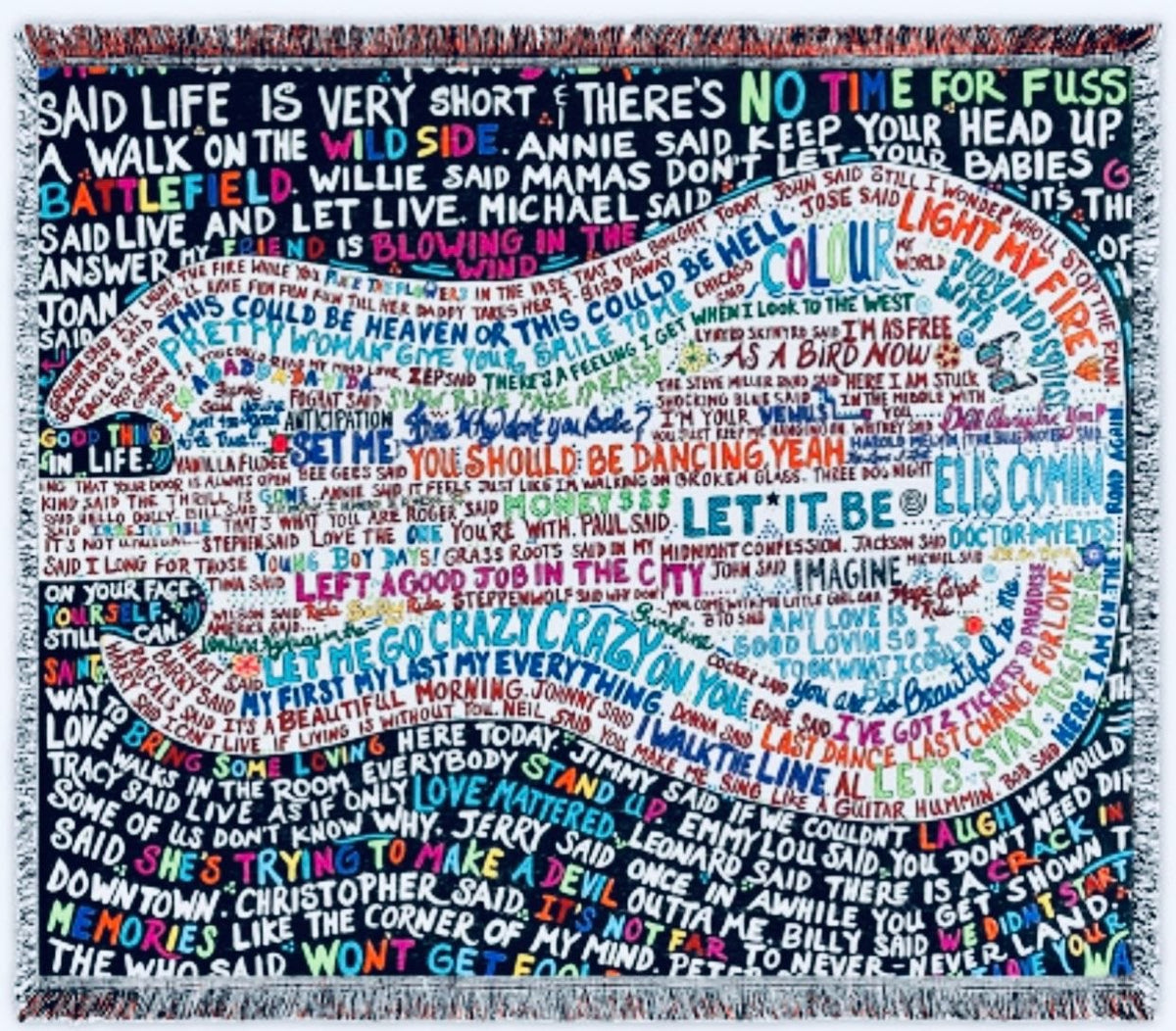 Memories Woven Throw Blanket
